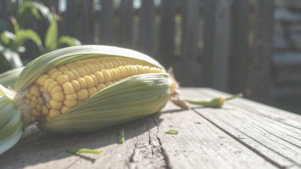 Ile kcal ma świeża kukurydza cukrowa?