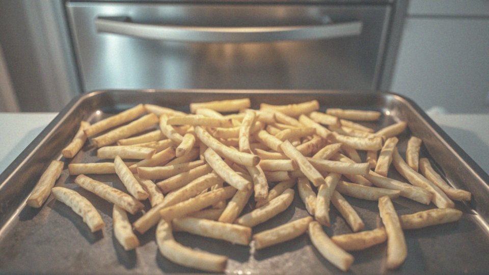 Jak często obracać frytki podczas pieczenia?