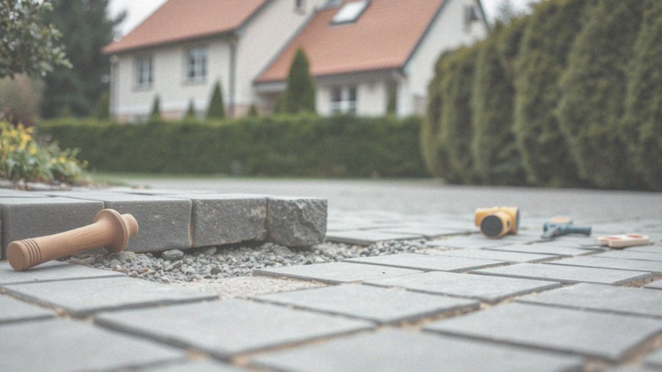 Jakie są najczęstsze błędy przy układaniu kostki brukowej?