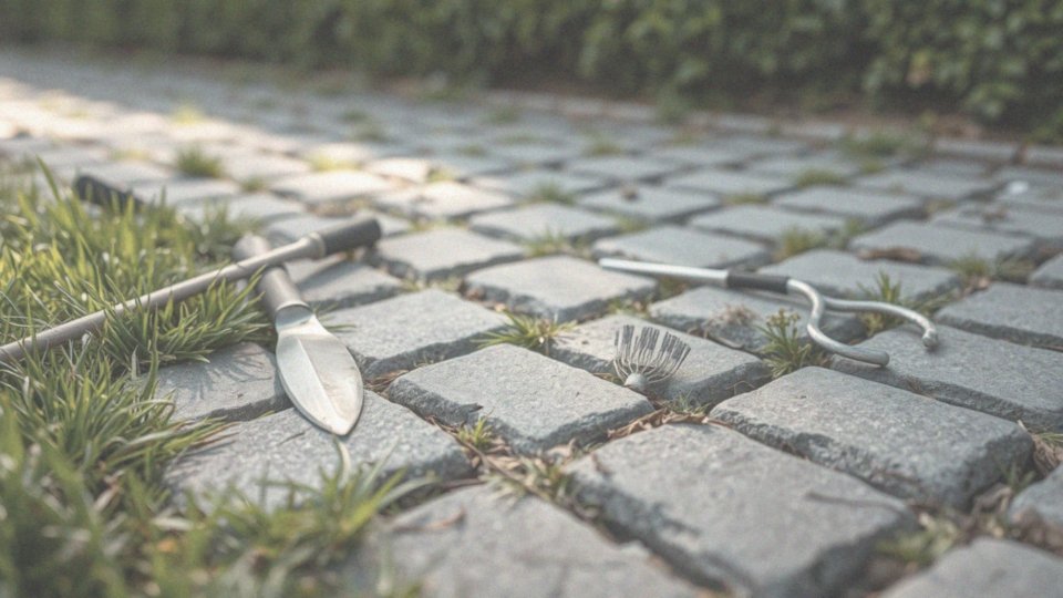 Jakie są najlepsze narzędzia do ręcznego usuwania trawy z kostki?