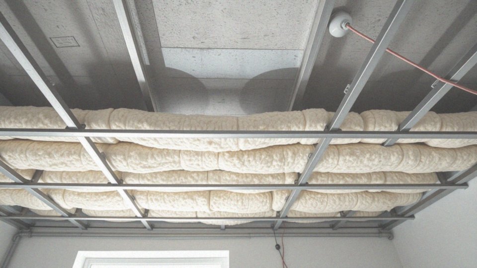 Jakie są metody instalacji wełny mineralnej w suficie podwieszanym?
