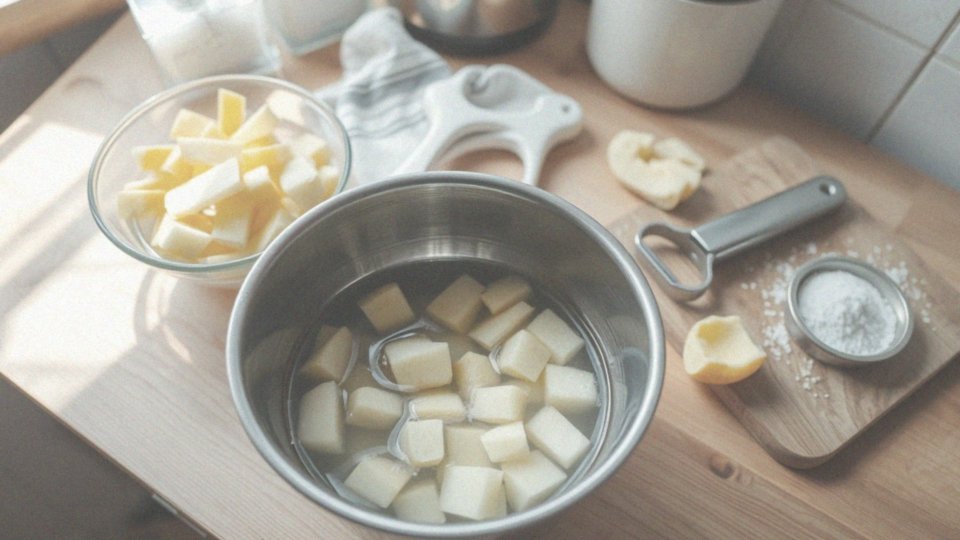 Jak przygotować ziemniaki do smażenia frytek?