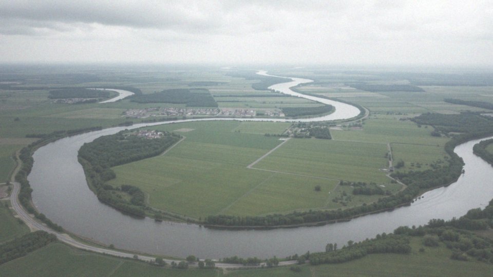 Jak wygląda mapa rzeki Łeby?