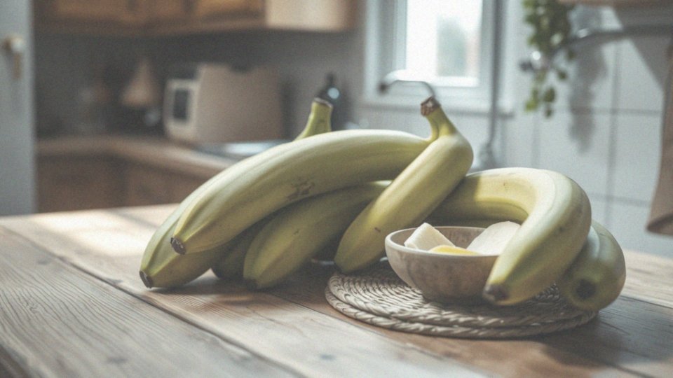 Jakie znaczenie mają prebiotyki w zielonych bananach dla jelit?