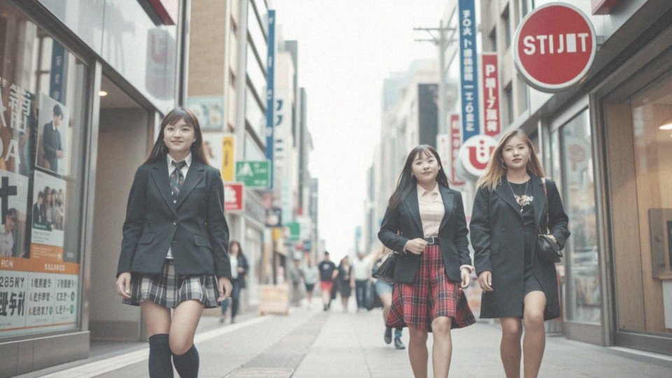 Jak ubierają się Japonki na japońskich ulicach?