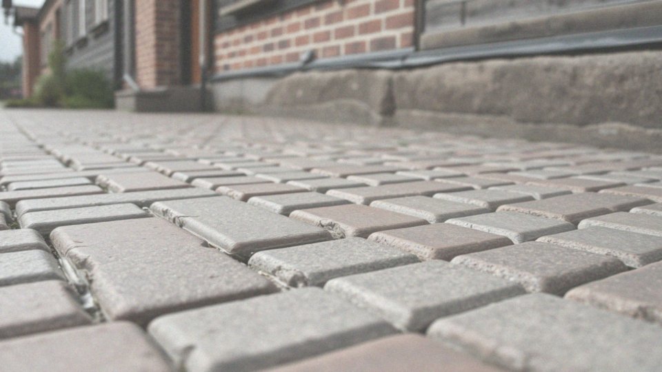 Jak niewłaściwy poziom kostki wpływa na trwałość nawierzchni?