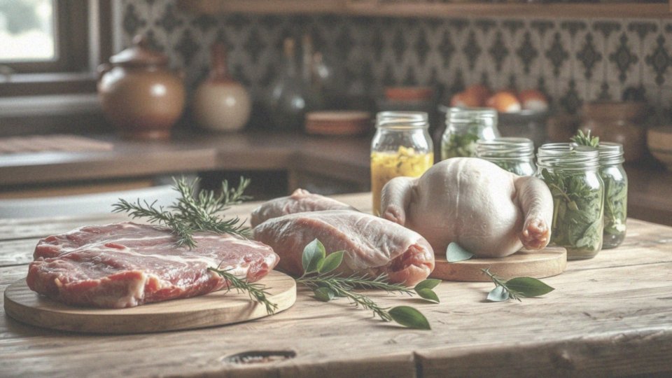 Jakie rodzaje mięsa można marynować i jak to wpływa na czas leżakowania?