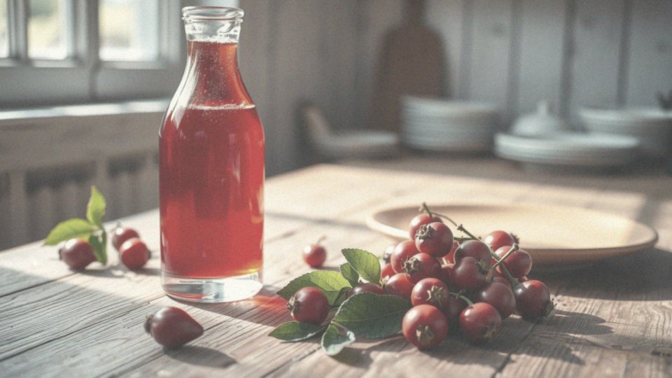 Jakie są korzyści zdrowotne spożywania syropu z dzikiej róży?