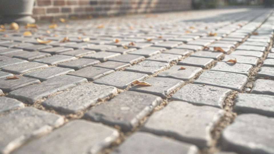 Jak odpowiednie wypełnienie szczelin piaskiem wpływa na trwałość nawierzchni?
