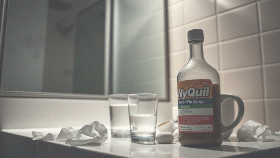 Jakie działania niepożądane mogą wystąpić po zażyciu syropu NyQuil?